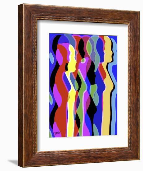 Sisters-Diana Ong-Framed Giclee Print