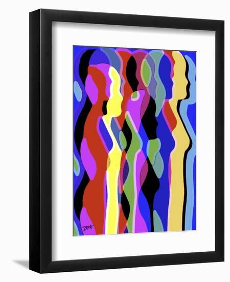 Sisters-Diana Ong-Framed Giclee Print