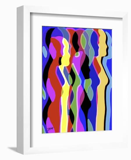 Sisters-Diana Ong-Framed Giclee Print