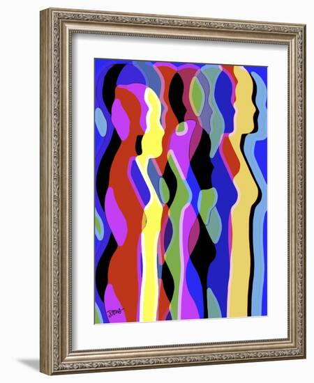 Sisters-Diana Ong-Framed Giclee Print