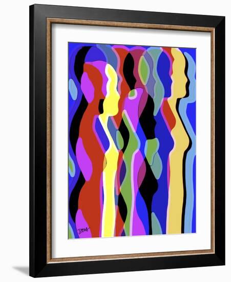 Sisters-Diana Ong-Framed Giclee Print