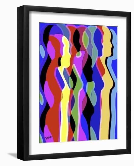 Sisters-Diana Ong-Framed Giclee Print