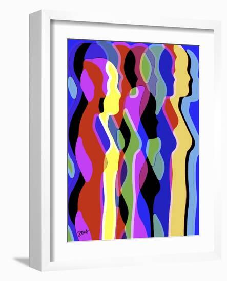 Sisters-Diana Ong-Framed Giclee Print