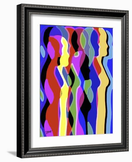 Sisters-Diana Ong-Framed Giclee Print