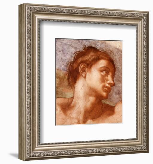 Sistine Chapel-Adam-Michelangelo Buonarroti-Framed Art Print