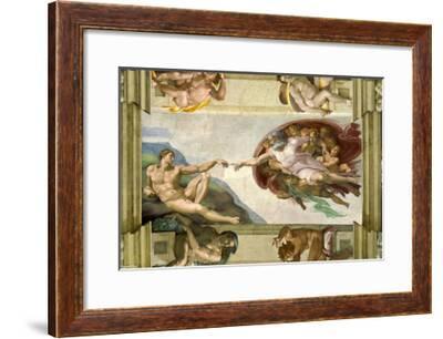Sistine Chapel Ceiling 1508 12 Creation Of Adam 1510 Post