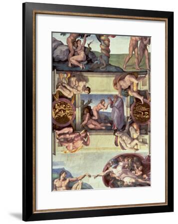 Sistine Chapel Ceiling 1508 12 The Creation Of Eve 1510 Post