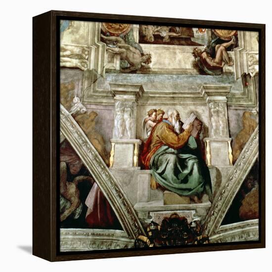 Sistine Chapel Ceiling, 1508-12-Michelangelo Buonarroti-Framed Premier Image Canvas