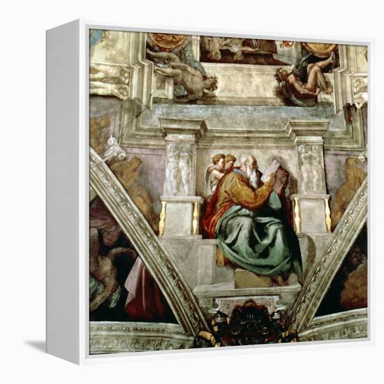 Sistine Chapel Ceiling, 1508-12-Michelangelo Buonarroti-Framed Premier Image Canvas