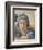 Sistine Chapel Ceiling, Delphic Sibyl's Face-Michelangelo Buonarroti-Framed Art Print