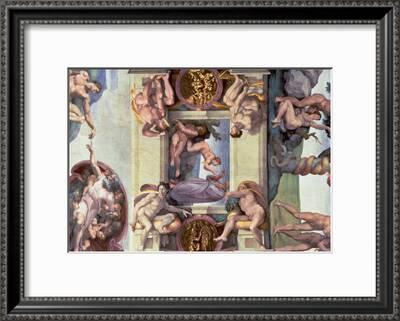 Sistine Chapel Ceiling The Creation Of Eve 1510 Giclee Print By