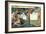 Sistine Chapel Ceiling : the Fall of Man, 1510-Michelangelo Buonarroti-Framed Giclee Print