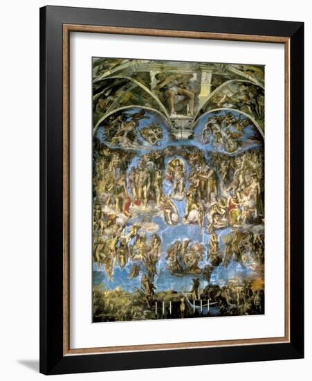 Sistine Chapel, the Last Judgement-null-Framed Art Print