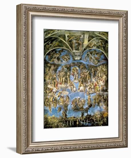 Sistine Chapel, the Last Judgement-null-Framed Art Print