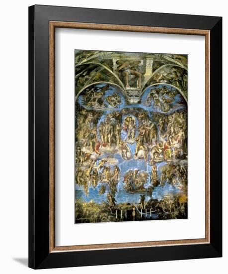 Sistine Chapel, the Last Judgement-null-Framed Art Print