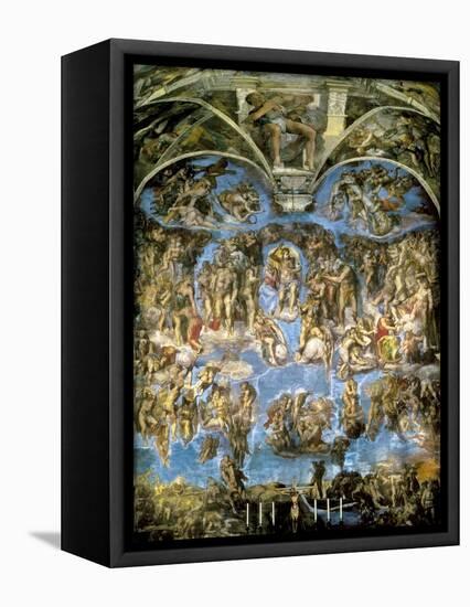 Sistine Chapel, the Last Judgement-null-Framed Stretched Canvas