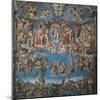 Sistine Chapel, the Last Judgment (Entire View)-Michelangelo Buonarroti-Mounted Art Print