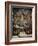 Sistine Chapel with the Retable of the Last Judgement (Fall of the Damned)-Michelangelo Buonarroti-Framed Giclee Print