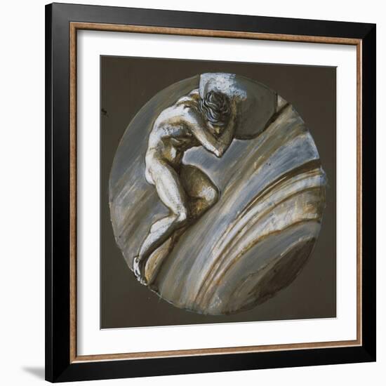 Sisyphus-Edward Burne-Jones-Framed Giclee Print