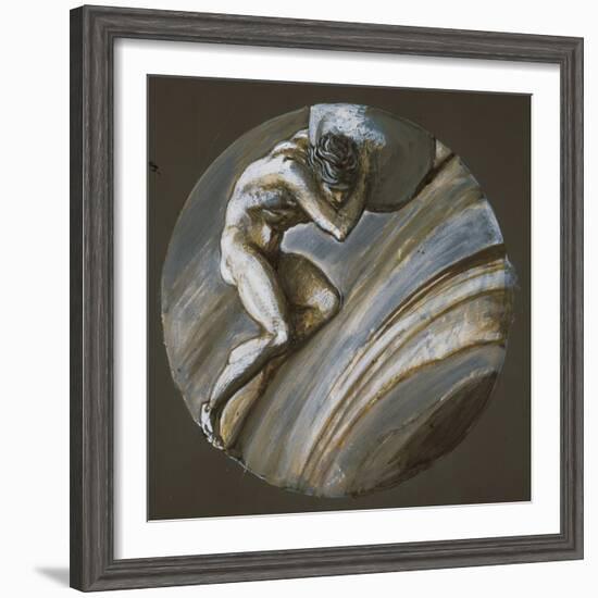 Sisyphus-Edward Burne-Jones-Framed Giclee Print