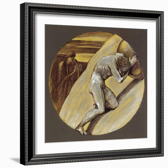 Sisyphus-Edward Burne-Jones-Framed Giclee Print