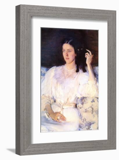 Sita and Sarita-Cecilia Beaux-Framed Giclee Print