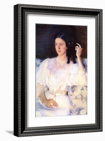 Sita and Sarita-Cecilia Beaux-Framed Giclee Print