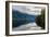 Sitka, Alaska Mountain Lake With A Wonderfaul Reflection Of The Cloudy Mointain Peaks-Joe Azure-Framed Photographic Print