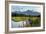 Sitka, Alaska - Mountain Wilderness and Fireweed-Lantern Press-Framed Art Print