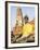 Sitting Buddha Statue and Chedi at Buddhist Temple of Wat Phra Mahathat, Thailand, Southeast Asia-Richard Nebesky-Framed Photographic Print