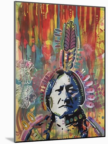 Sitting Bull 1-Dean Russo-Mounted Giclee Print
