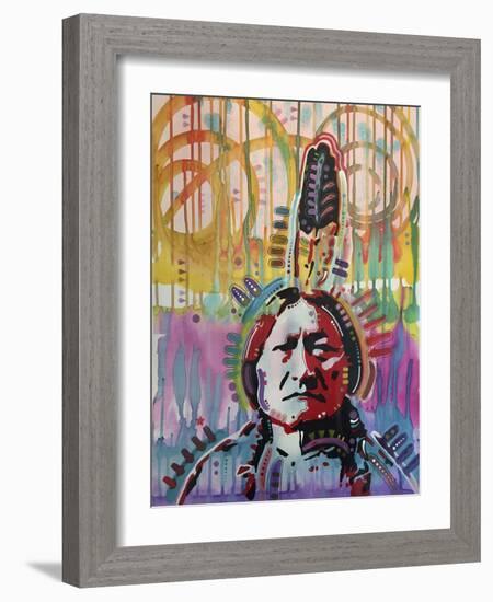 Sitting Bull 2-Dean Russo-Framed Giclee Print