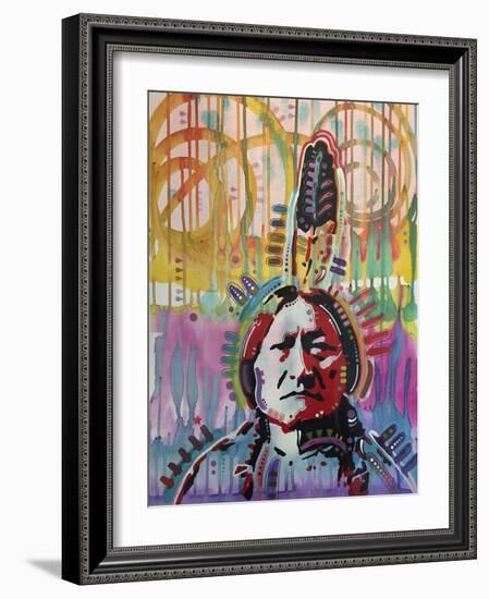 Sitting Bull 2-Dean Russo-Framed Giclee Print