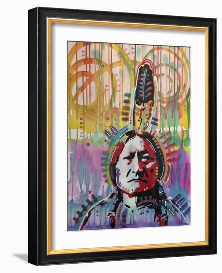 Sitting Bull 2-Dean Russo-Framed Giclee Print