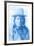 Sitting Bull - Cyanotype-The Chelsea Collection-Framed Giclee Print