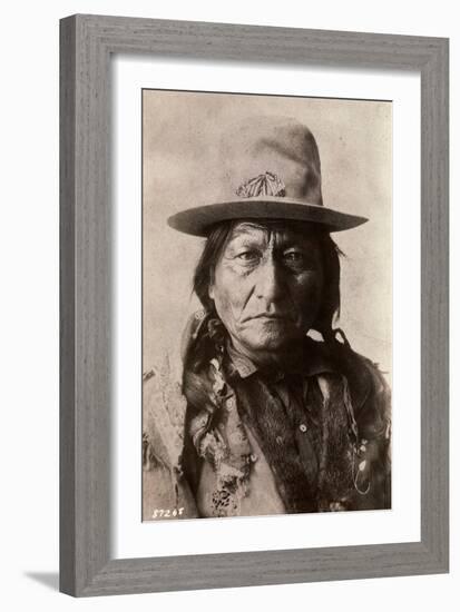 Sitting Bull (Tatanka Iyotake) 1831-1890 Teton Sioux Indian Chief-null-Framed Giclee Print