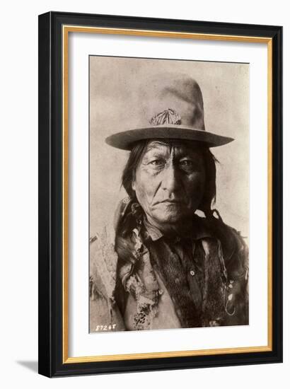 Sitting Bull (Tatanka Iyotake) 1831-1890 Teton Sioux Indian Chief-null-Framed Giclee Print