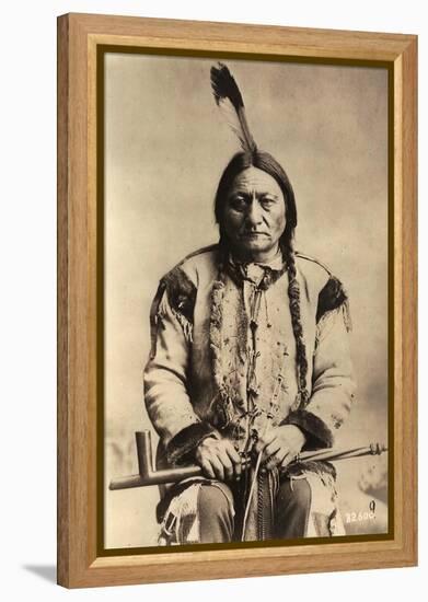 Sitting Bull (Tatanka Iyotake) 1831-90 Teton Sioux Indian Chief-null-Framed Premier Image Canvas