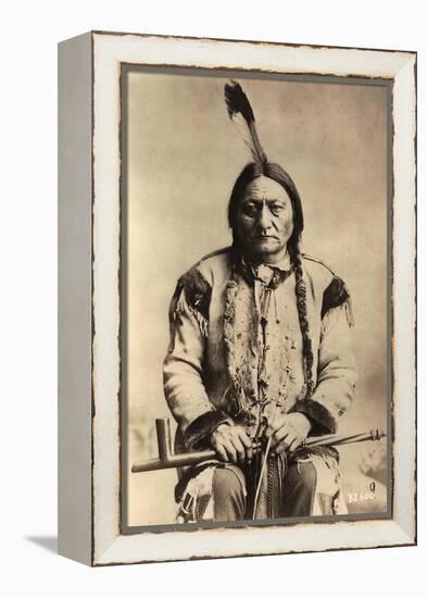 Sitting Bull (Tatanka Iyotake) 1831-90 Teton Sioux Indian Chief-null-Framed Premier Image Canvas