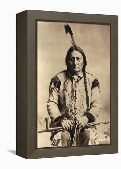 Sitting Bull (Tatanka Iyotake) 1831-90 Teton Sioux Indian Chief-null-Framed Premier Image Canvas