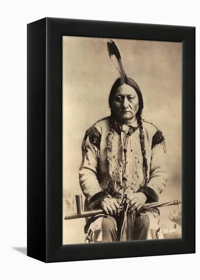 Sitting Bull (Tatanka Iyotake) 1831-90 Teton Sioux Indian Chief-null-Framed Premier Image Canvas