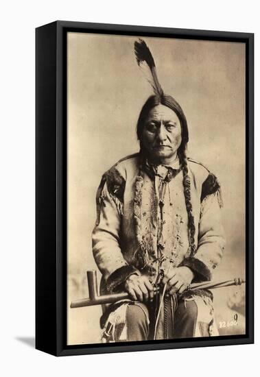 Sitting Bull (Tatanka Iyotake) 1831-90 Teton Sioux Indian Chief-null-Framed Premier Image Canvas