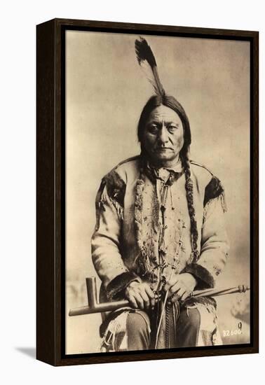 Sitting Bull (Tatanka Iyotake) 1831-90 Teton Sioux Indian Chief-null-Framed Premier Image Canvas