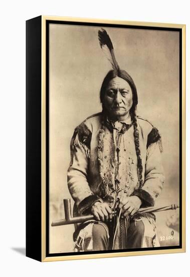 Sitting Bull (Tatanka Iyotake) 1831-90 Teton Sioux Indian Chief-null-Framed Premier Image Canvas