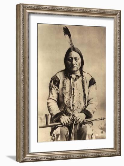 Sitting Bull (Tatanka Iyotake) 1831-90 Teton Sioux Indian Chief-null-Framed Giclee Print