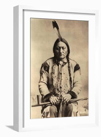 Sitting Bull (Tatanka Iyotake) 1831-90 Teton Sioux Indian Chief-null-Framed Giclee Print