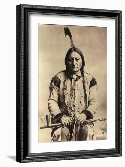 Sitting Bull (Tatanka Iyotake) 1831-90 Teton Sioux Indian Chief-null-Framed Giclee Print