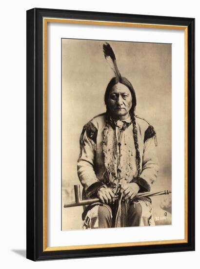 Sitting Bull (Tatanka Iyotake) 1831-90 Teton Sioux Indian Chief-null-Framed Giclee Print