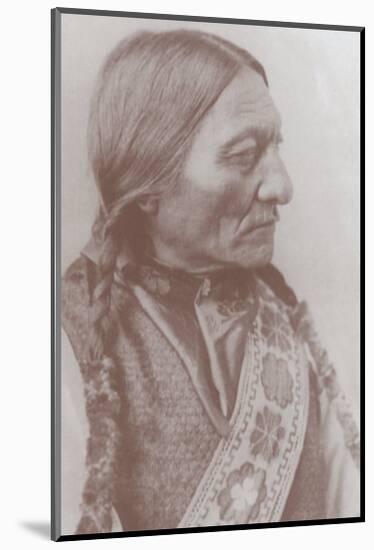 Sitting Bull-null-Mounted Art Print