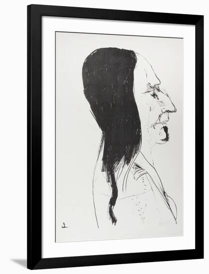 Sitting Bull-Leonard Baskin-Framed Limited Edition